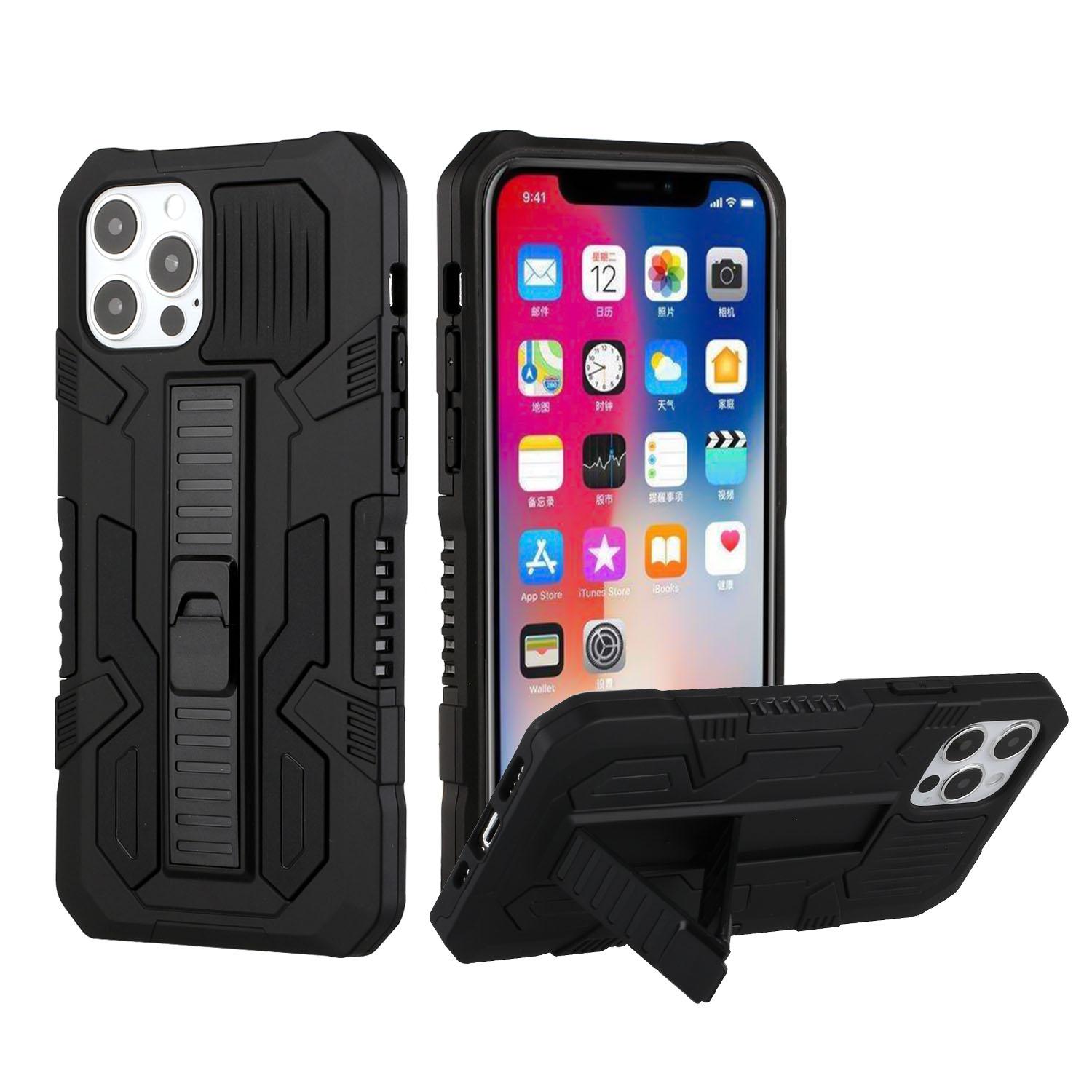 Apple iPhone 14 PRO 6.1" Rocker Kickstand Rugged Shockproof Hybrid Protective Case Cover