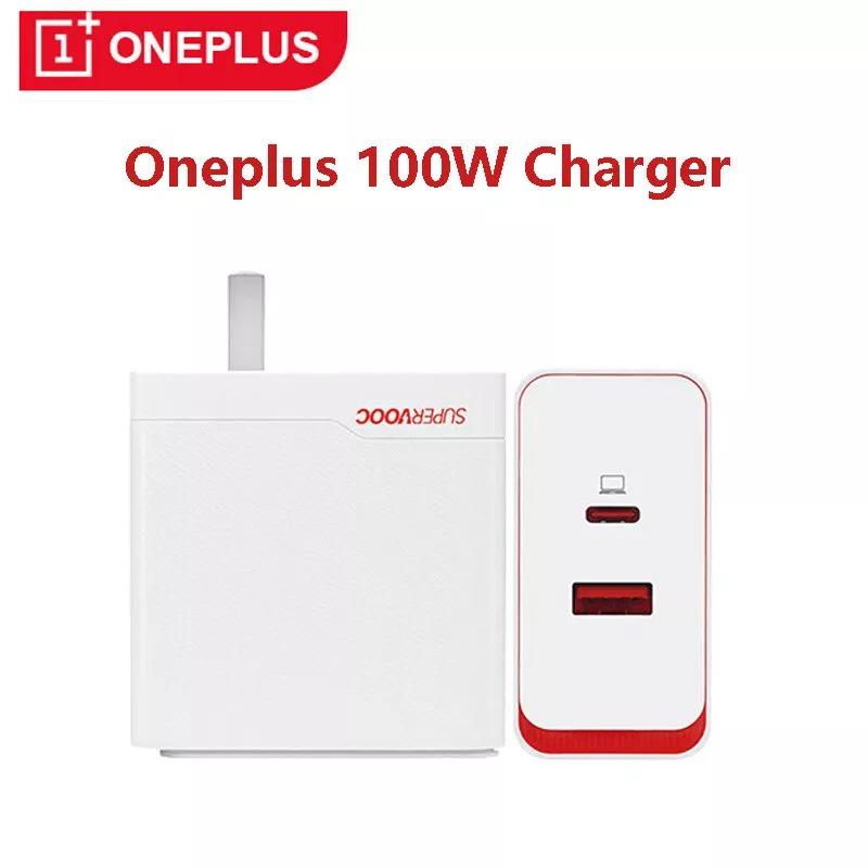 Original oneplus 100W dual-port super flash charger set VOOC super flash charger