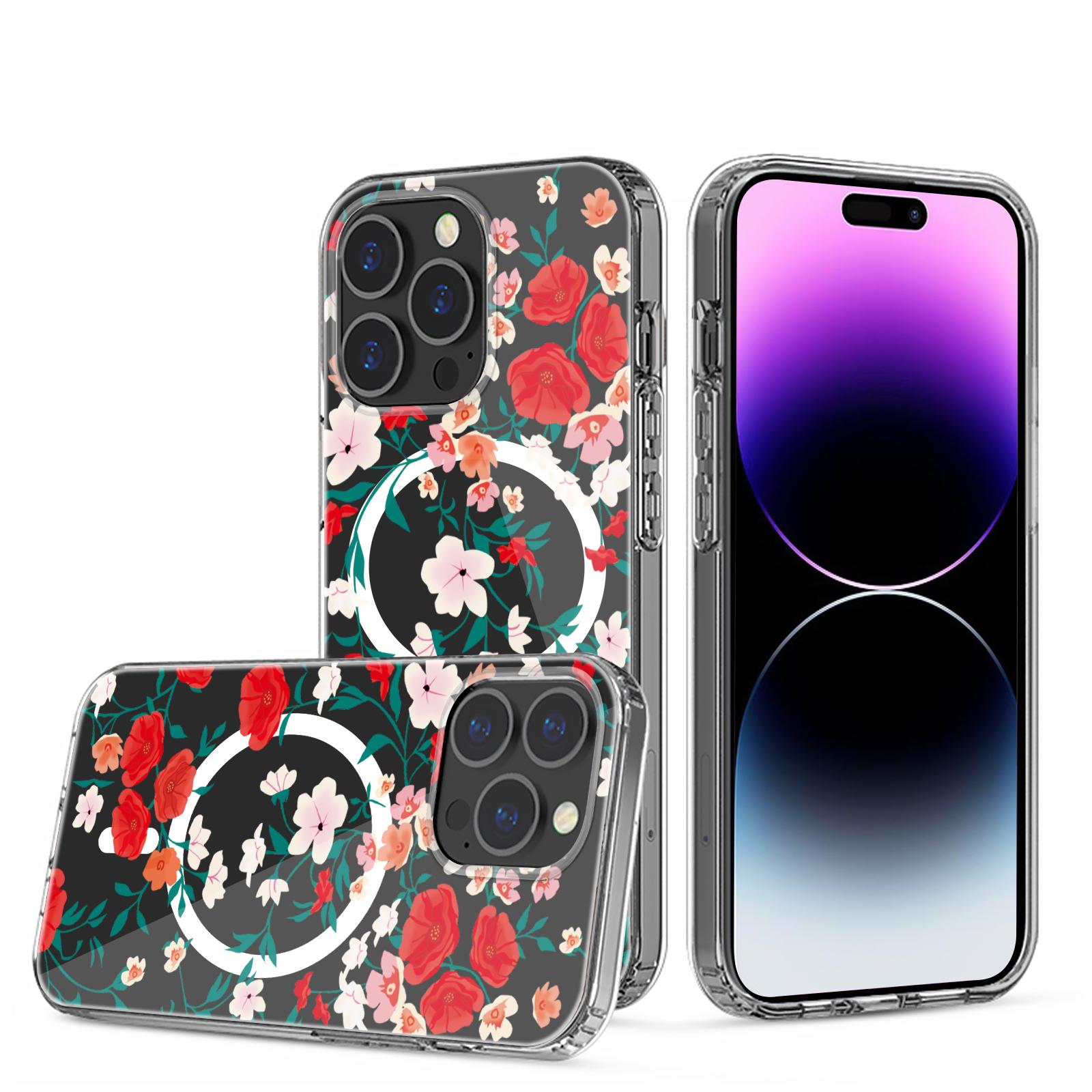 iPhone 15 Thick Hybrid Design Cover Case - E
