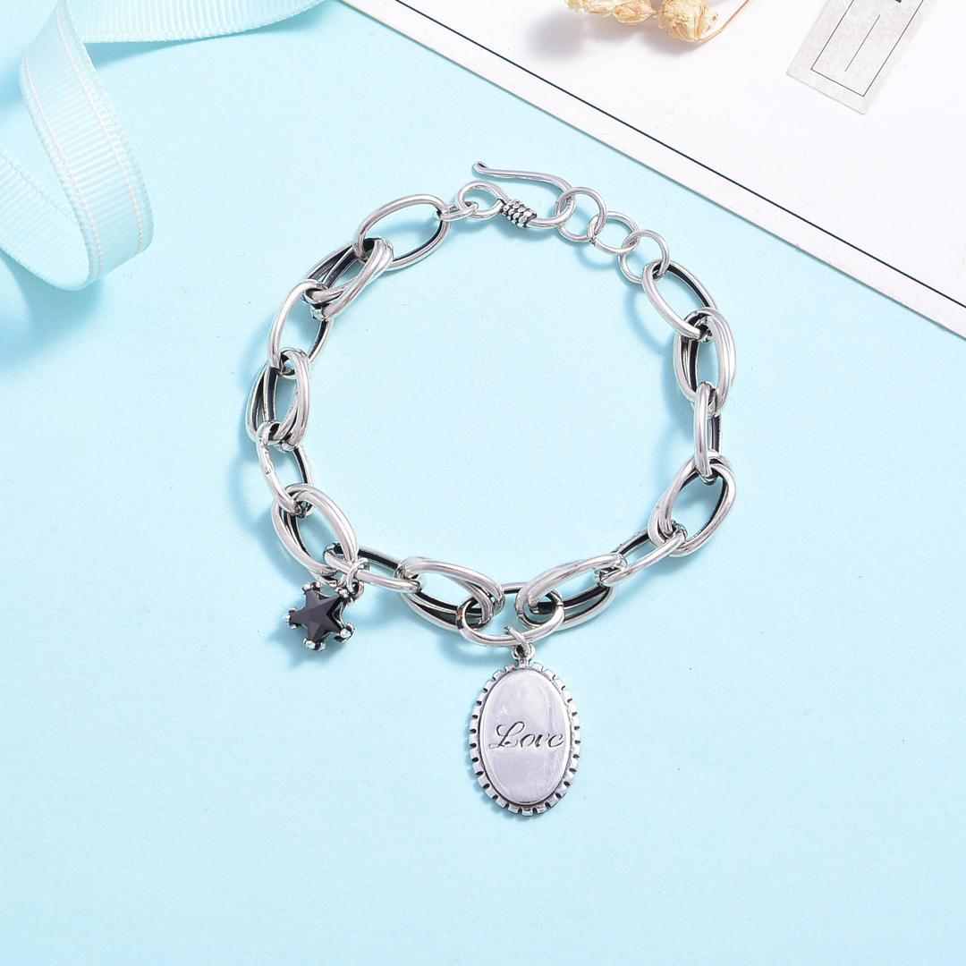 S925 sterling silver women's bracelet
