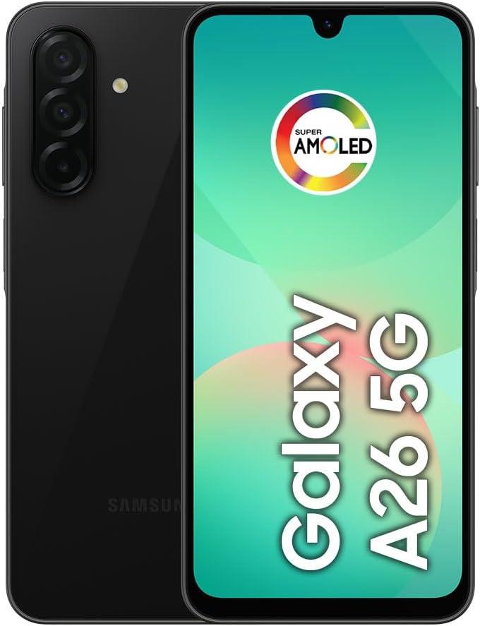 Samsung Galaxy A26 5G 256GB (Black) – Dual SIM Unlocked work with all carriers . Smartphone. Brand new 1 year warranty.