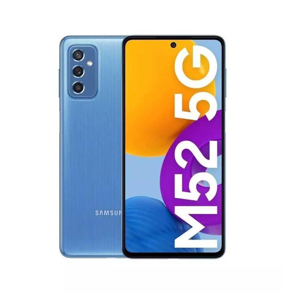 Samsung Galaxy M52 5G Dual Sim 128GB/8GB Unlocked Android smartphone All Colours