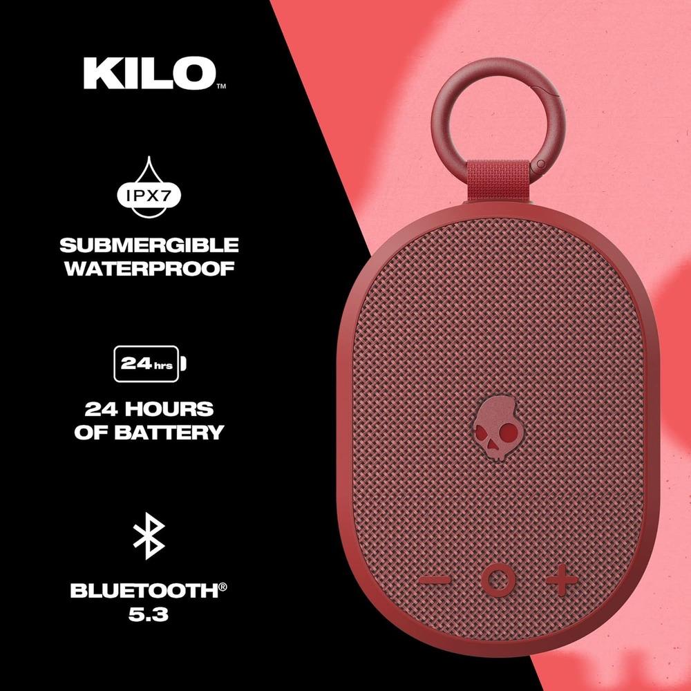 Skullcandy Kilo Compact Wireless Speaker - RED ASTRO DUST