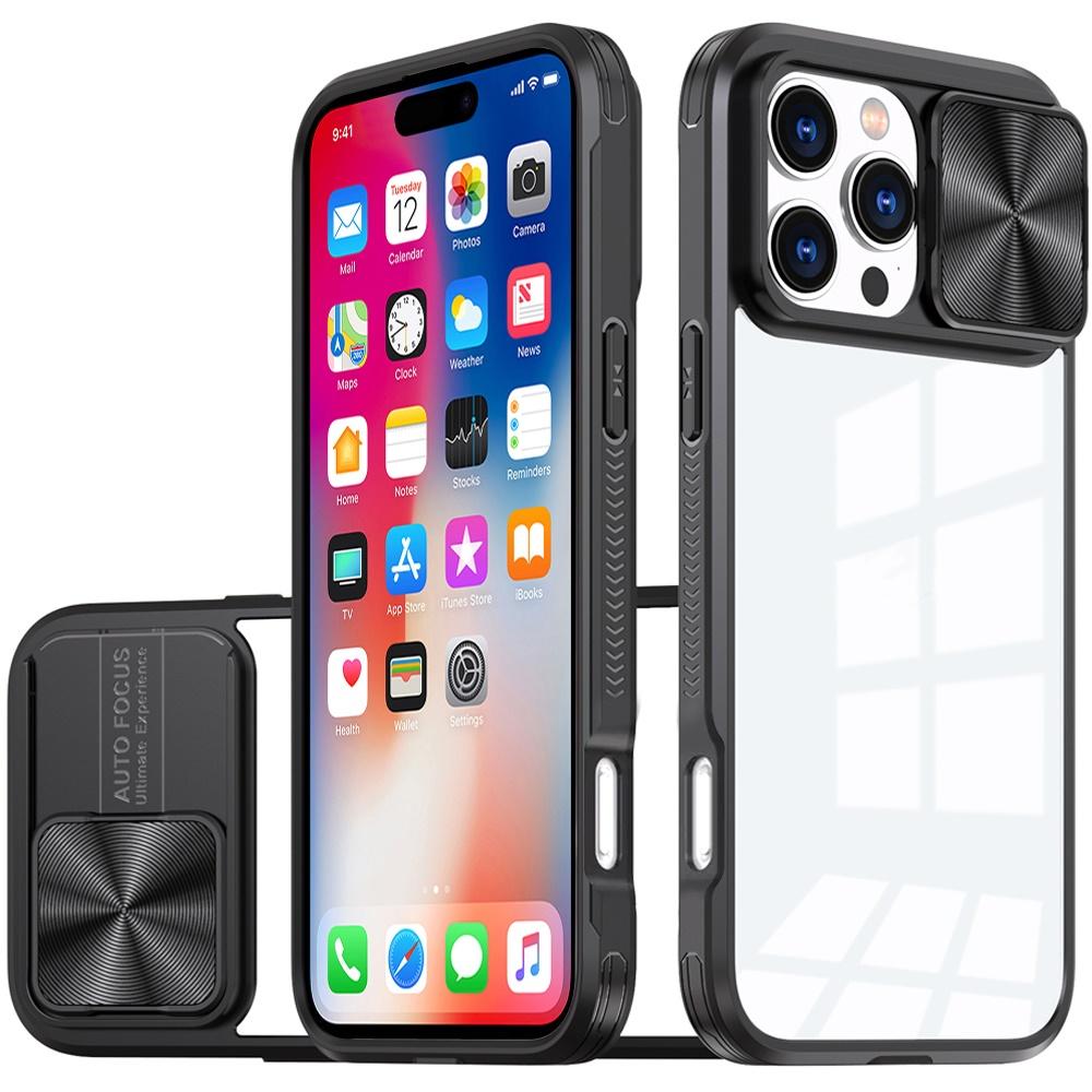 iPhone 16 Pro 6.3" Fusion Transparent Hybrid Case | Crystal Clear Shockproof Protective Cover
