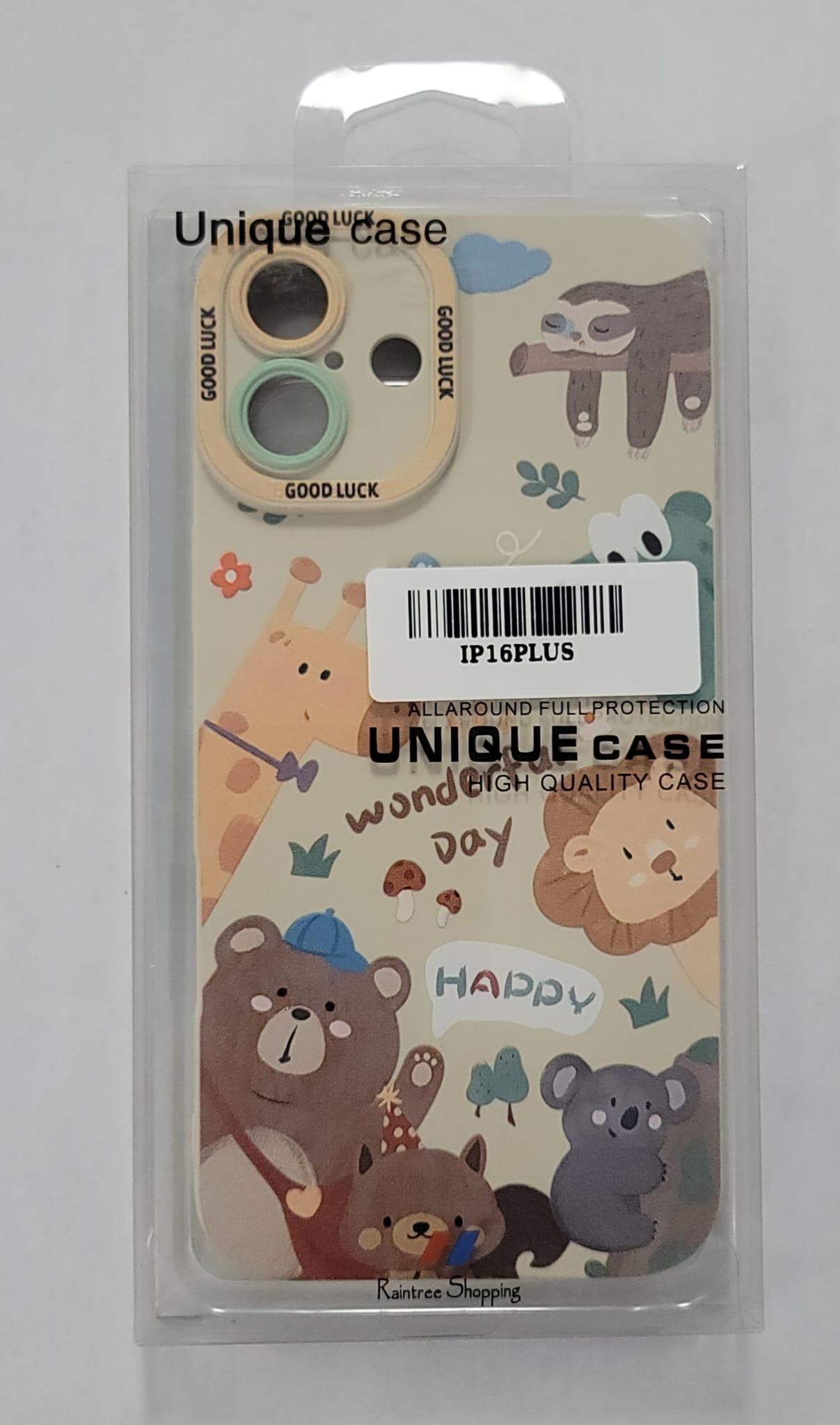 "Happy Jungle Friends" Cute Animal Case – IP16PLUS