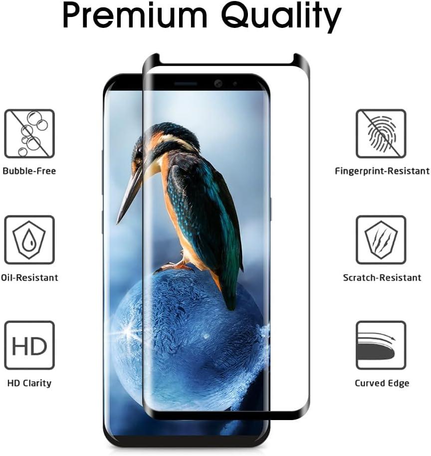 Tempered Glass Screen Protector for Samsung Galaxy S8 – HD Clear, Anti-Fingerprint & Durable