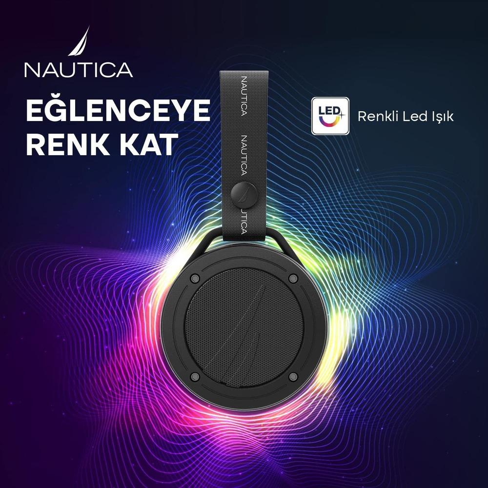 Nautica S20 Portable Bluetooth Speaker-BLACK