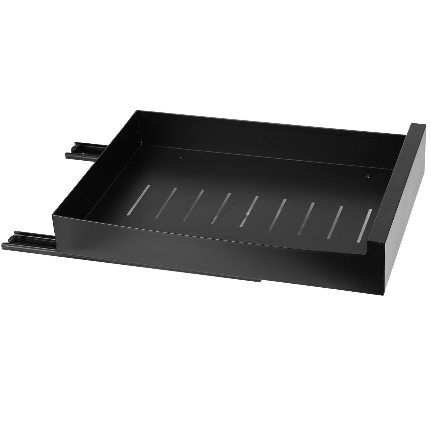 Pull-Out Cabinet Organizer with Carbon Steel Slide Rails, 11.81 x 16.92 Inch, Black product