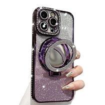 Luxury Glitter Bling Phone Case with 360° Rotating Ring Holder product