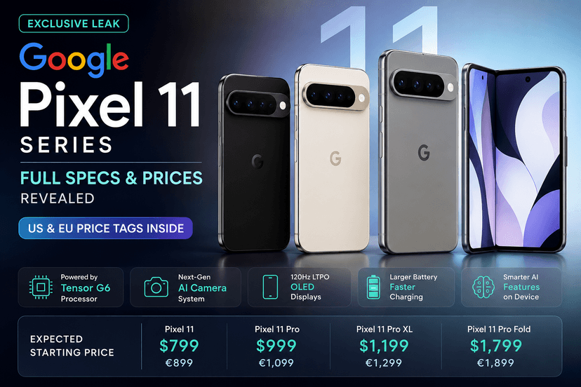 Google Pixel 11 Series, Google Pixel 11, Google Pixel