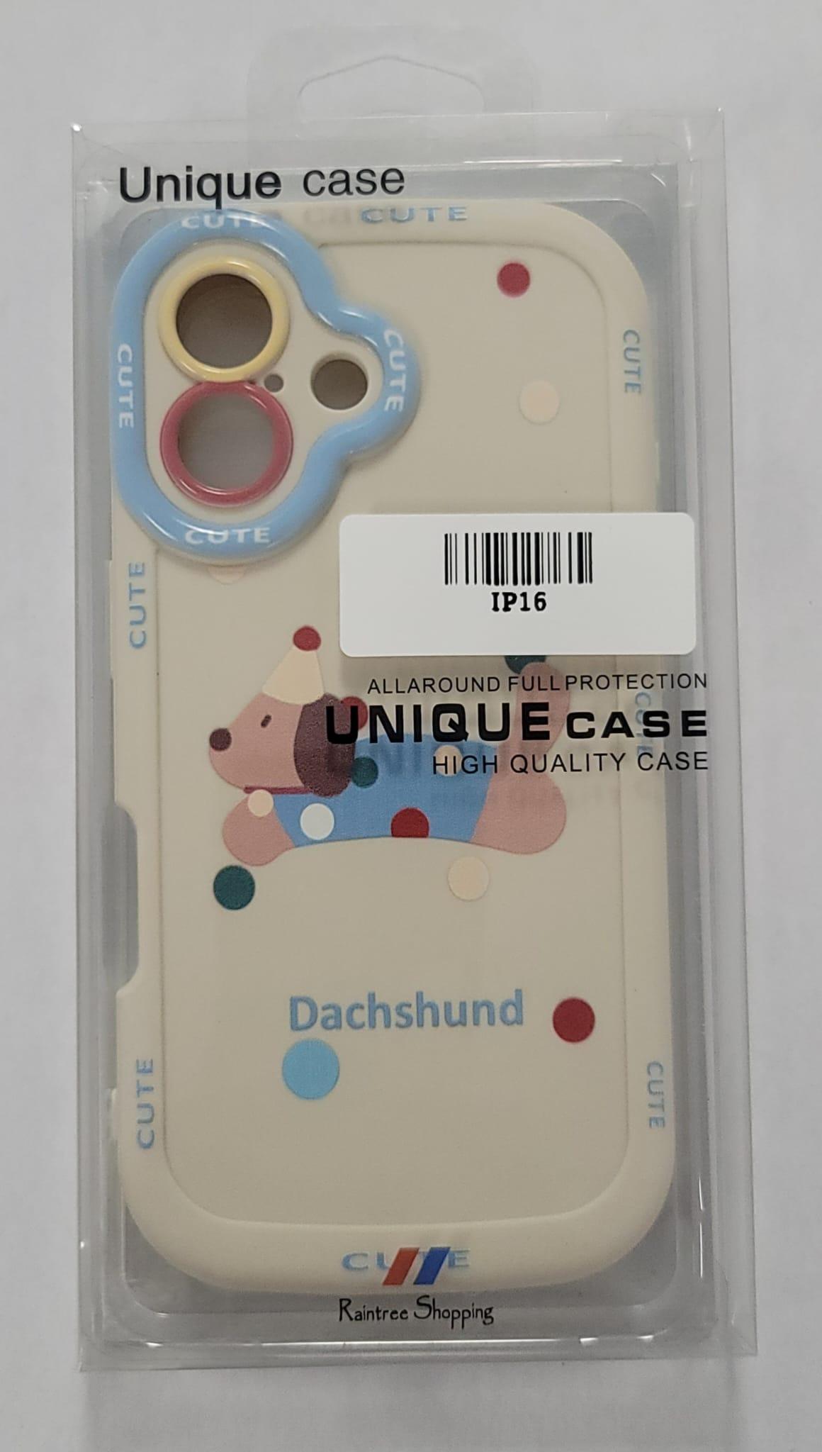 Polka Pup Dachshund Case – IP16 Edition product
