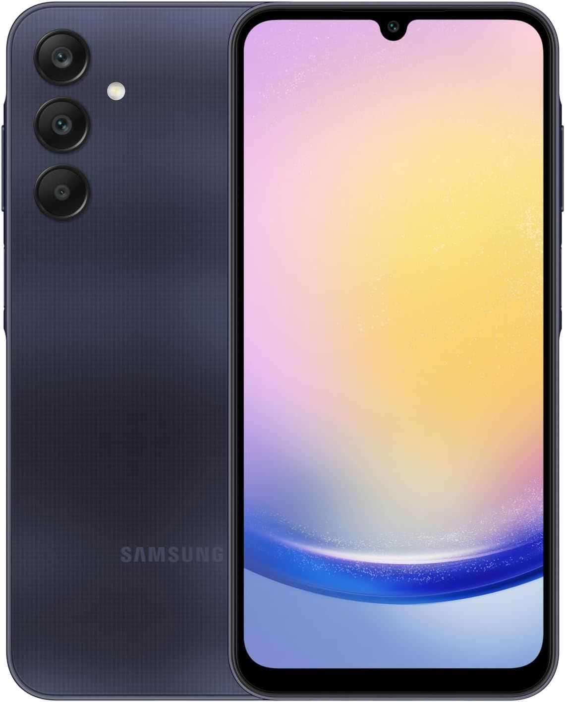SAMSUNG Galaxy A25 5G A Series Cell Phone, 128GB Unlocked Android Smartphone, AMOLED Display, Advanced Triple Camera System, Expandable Storage, Power Sound w/Stereo Speakers