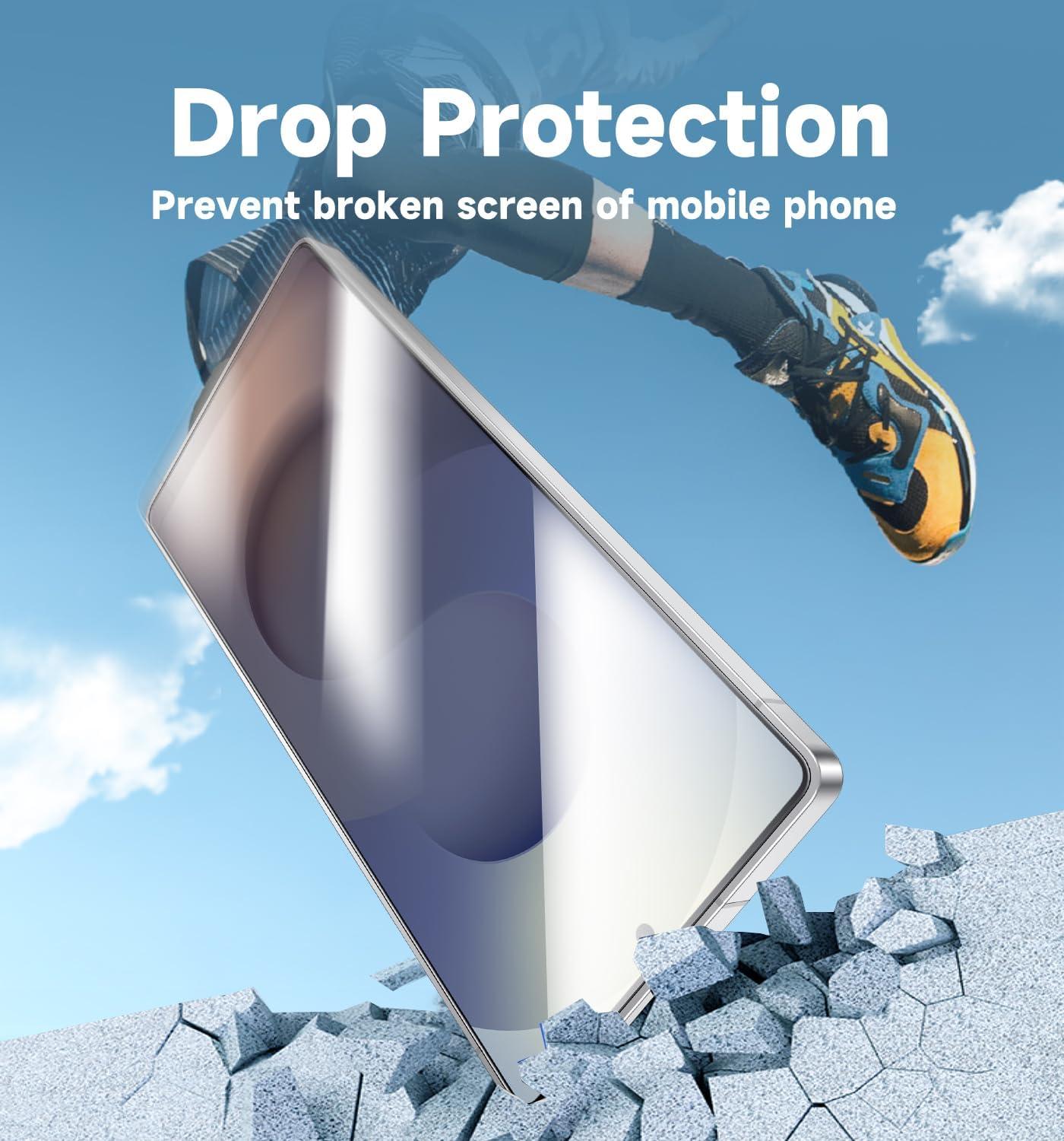 Tempered Glass Screen Protector for Samsung Galaxy S25 Ultra – Premium 9H Glass, Smudge Resistant & Ultra Clear