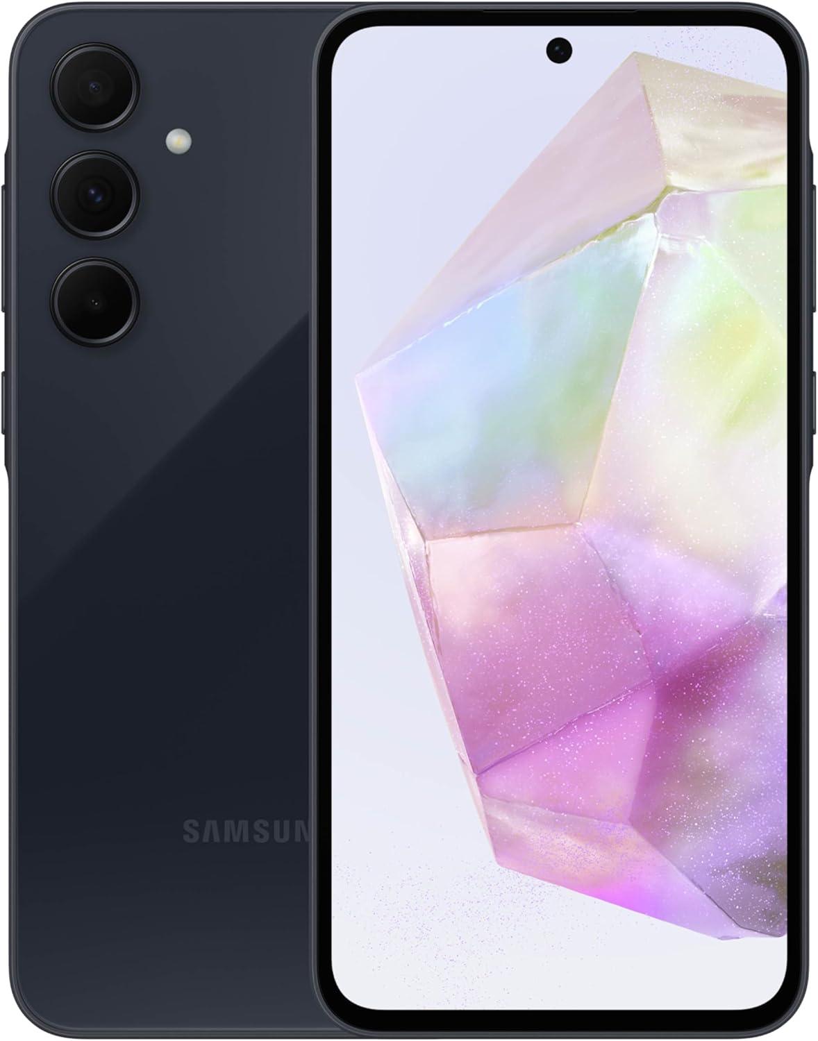 Samsung Galaxy A35 5G – 128GB, 5G Connectivity, Sleek Design. unlocked work with all carriers.like a new 11 months Warranty .