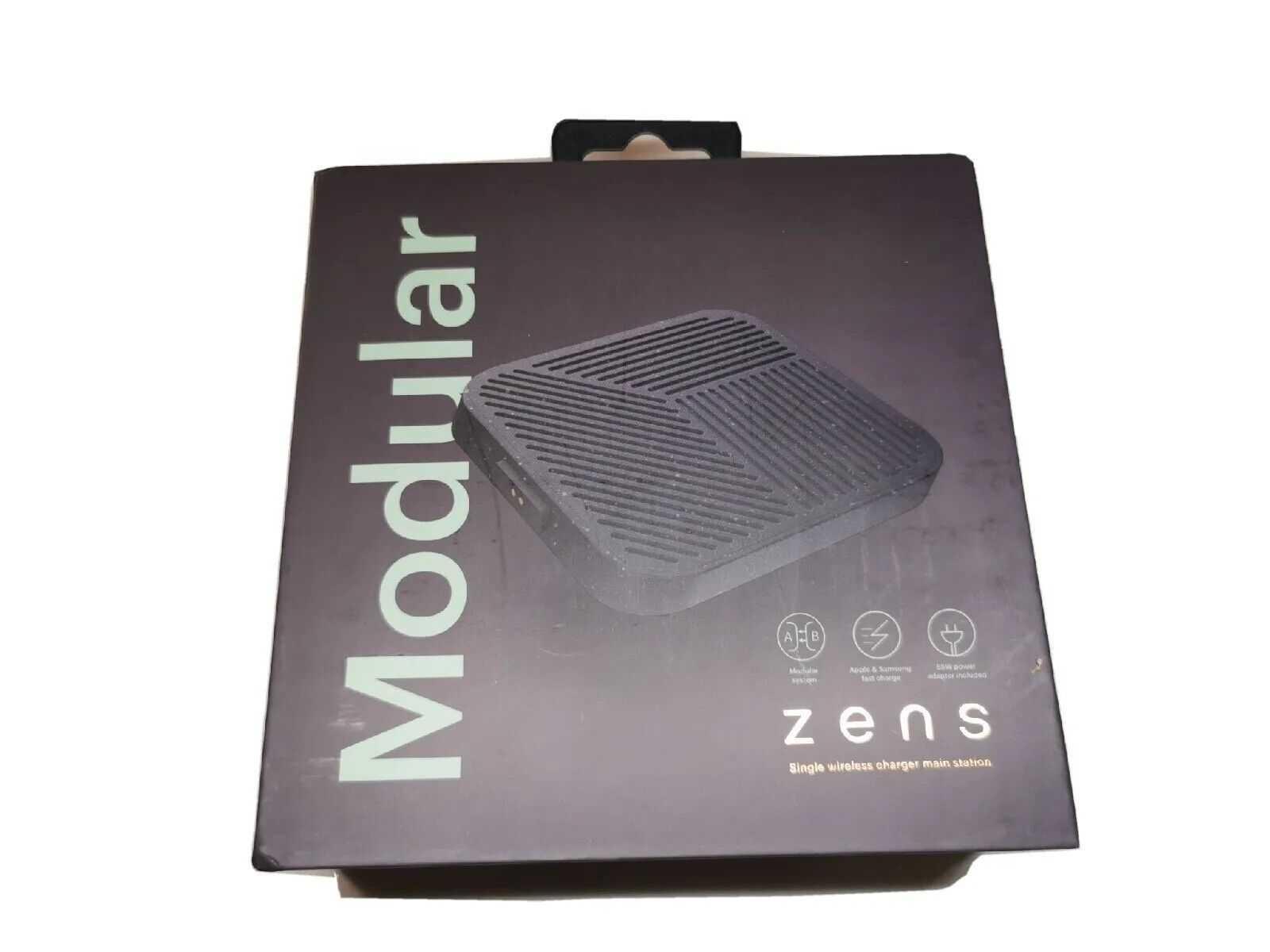 Zens Modular Qi Single Wireless Charger Main Station - 15W product