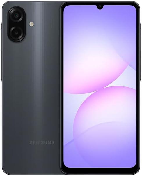 Samsung Galaxy A07 4G AI (64GB + 4GB RAM) Unlocked Smartphone – Black | Brand New | 1 Year Warranty