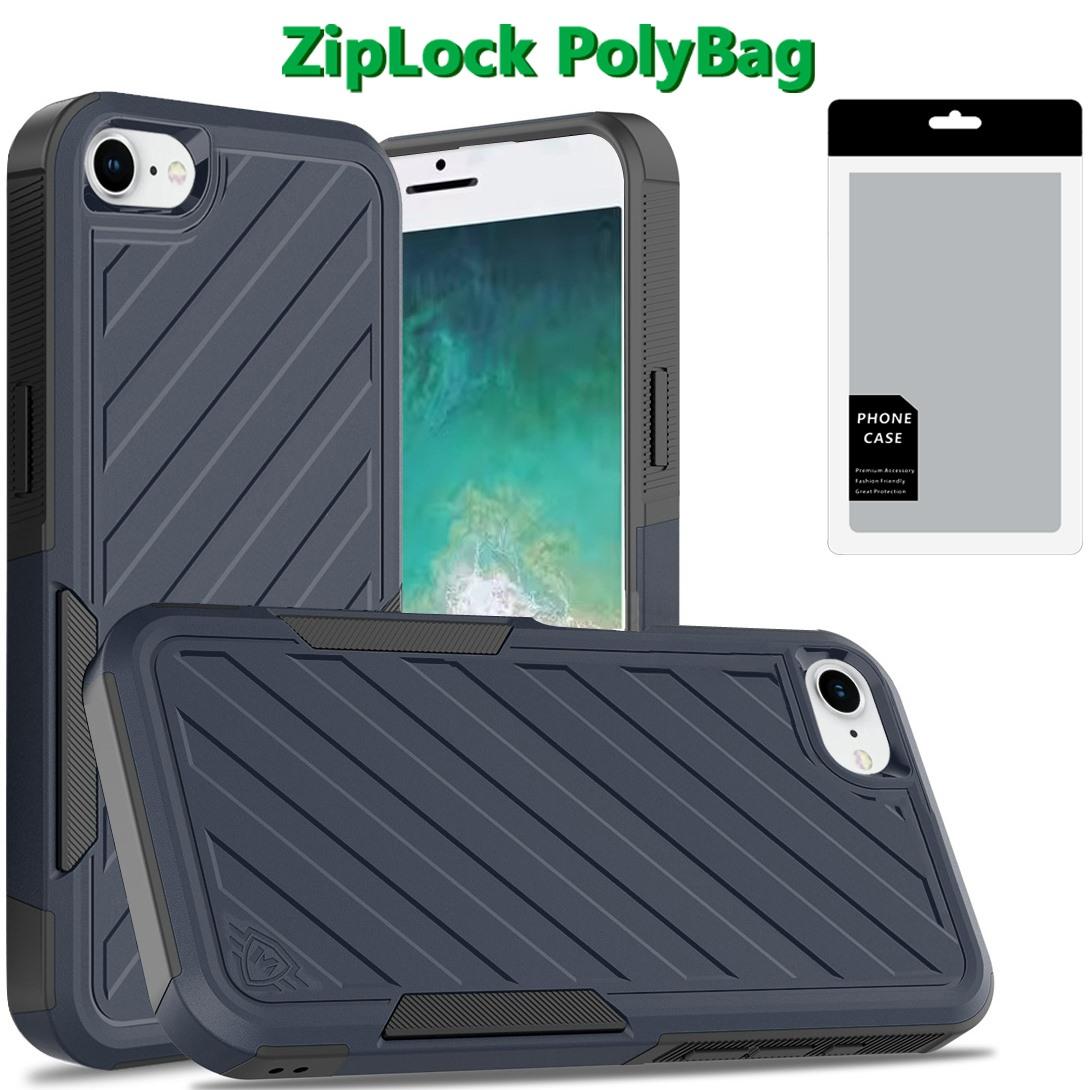 iPhone 16E / SE4 Noble-Lined Shockproof Dual-Layer Hybrid Case – Rugged Full-Body Protection