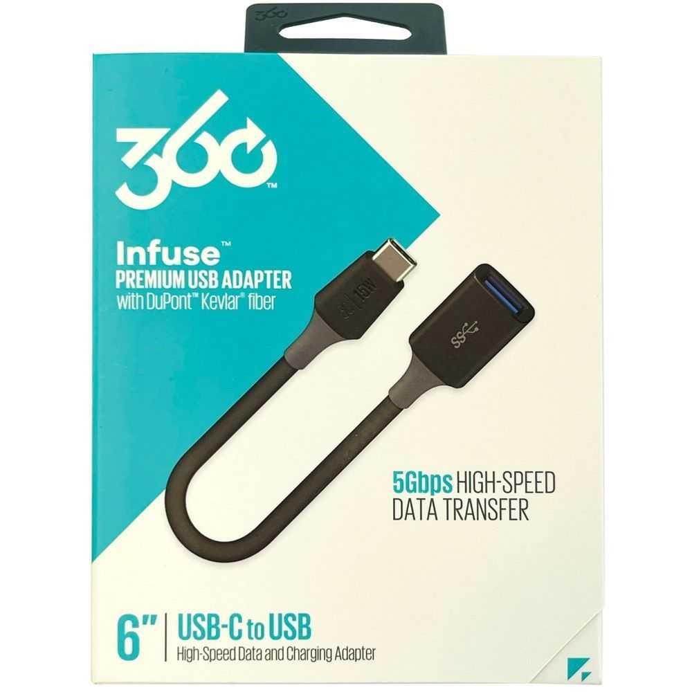 360 INFUSE PREMIUM USB ADAPTER CABLE