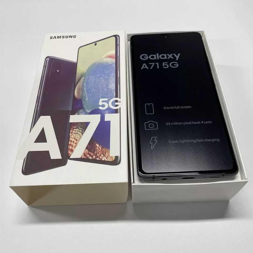 Samsung Galaxy A71 5G SM-A716U 128GB+6GB 64MP 5G Unlocked Smartphone New Sealed