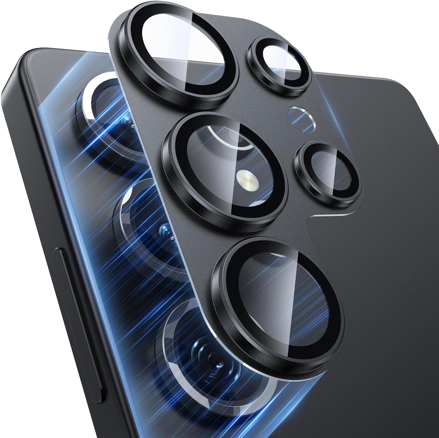 Premium Camera Lens Protector for Samsung Galaxy S25 Ultra – 9H Tempered Glass, Anti-Scratch & Anti-Reflective Clarity