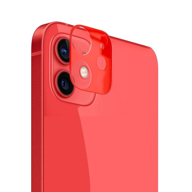 Apple iPhone 14 6.1" Camera Lens Colored Edge Tempered(2.5D) - Red product
