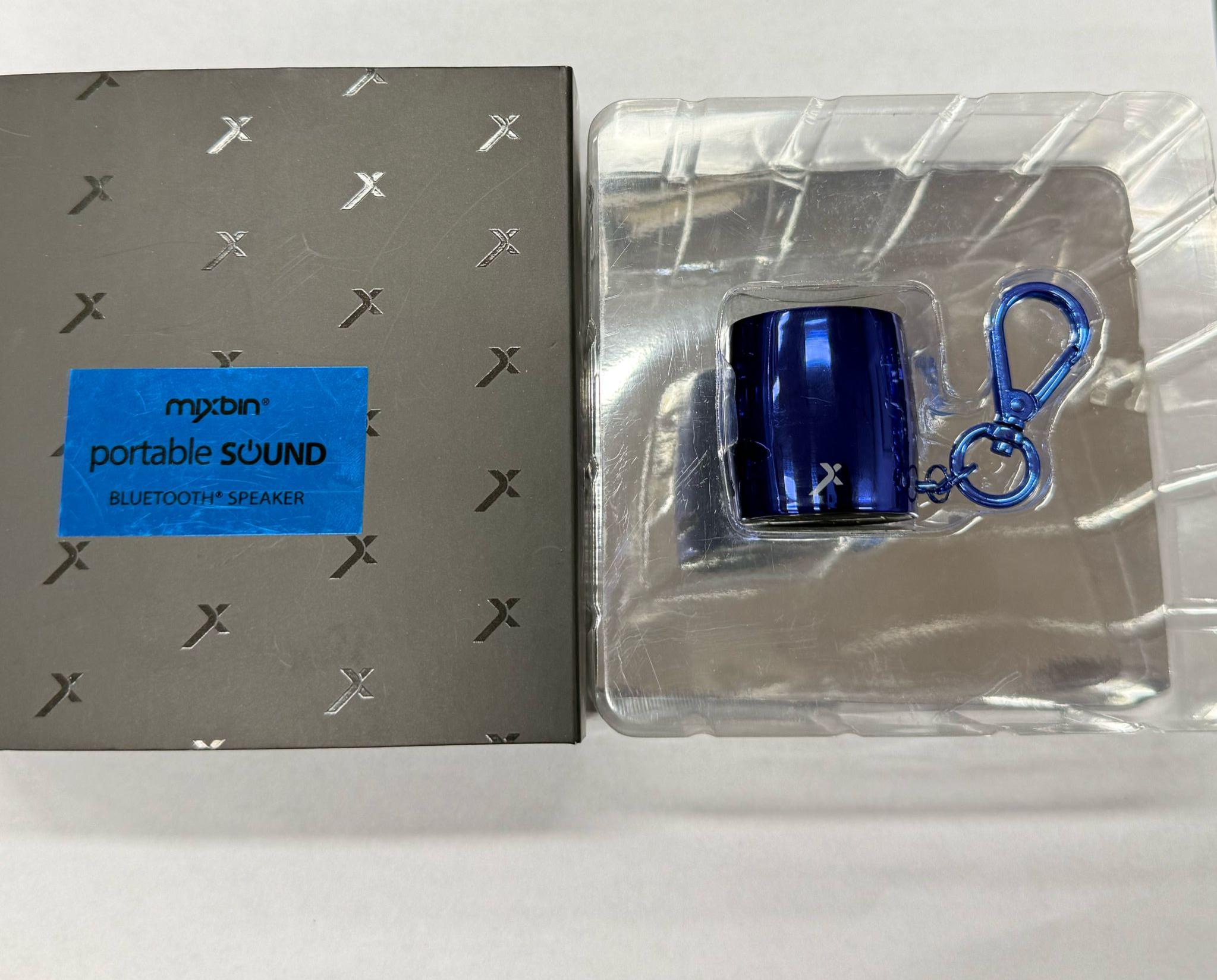 Ultra Portable Mini Drum Bluetooth Speaker with Keychain