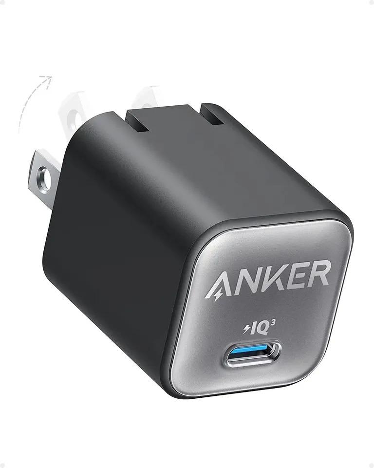 Anker 30W USB C GaN Charger Nano 3 Foldable PPS Fast Adapter for iPhone 14 Pro