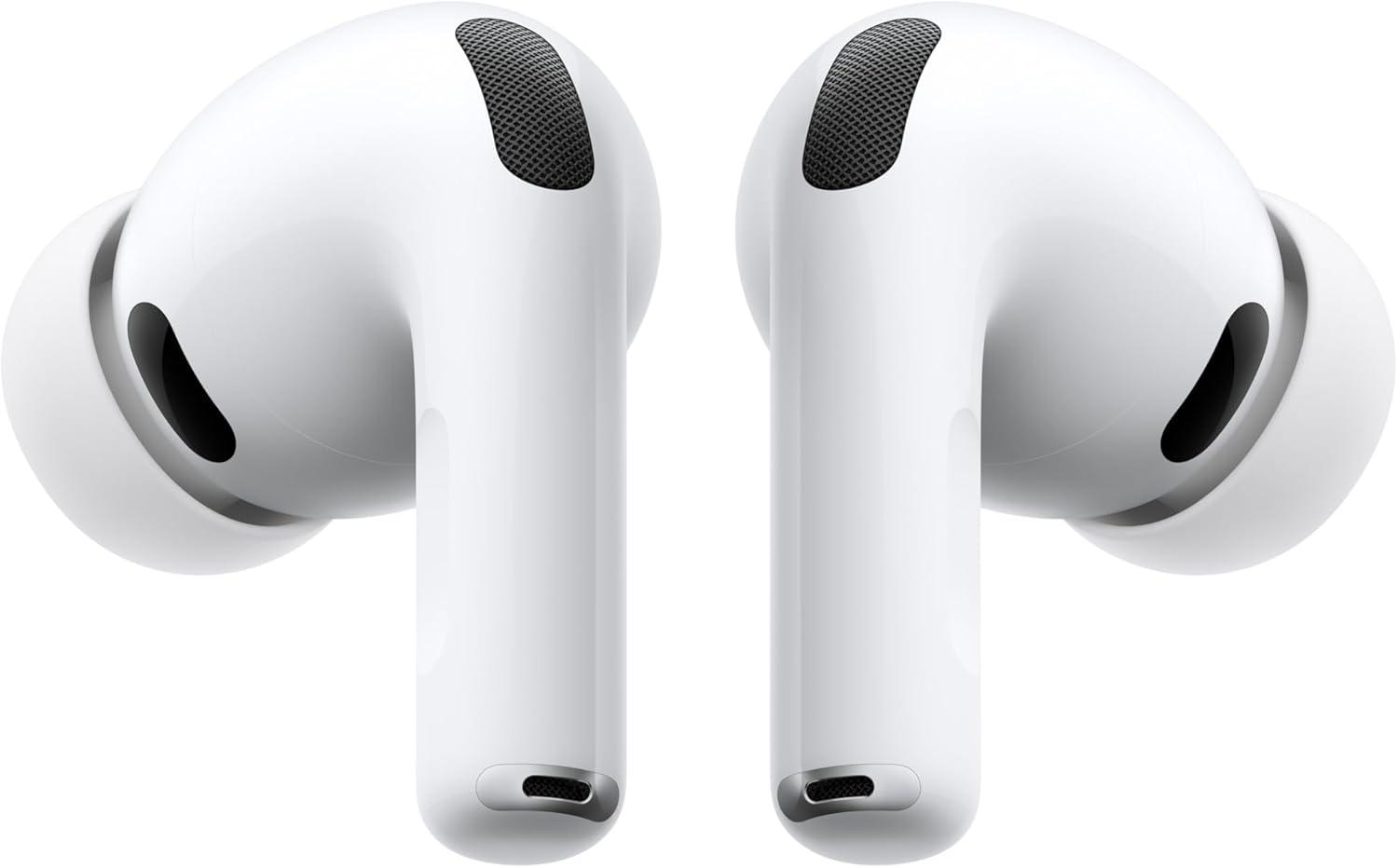 Original Apple AirPods Pro 3 Wireless Earbuds, Active Noise Cancellation, Live Translation, Heart Rate Sensing, Hearing Aid Feature, Bluetooth Headphones, Spatial Audio, High-Fidelity Sound, USB-C Charging