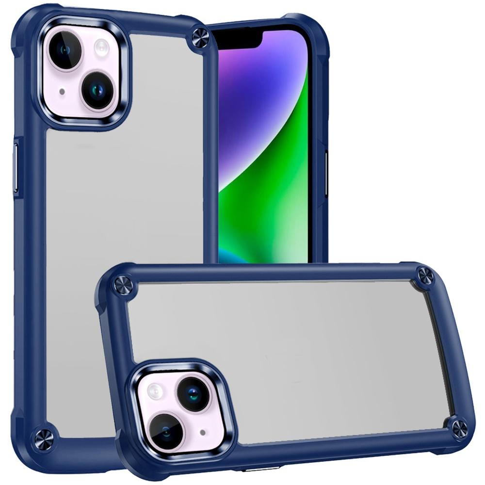 iPhone 14 / 13 Ultimate CaseX Transparent Hybrid Case with Metal Buttons & Camera Guard