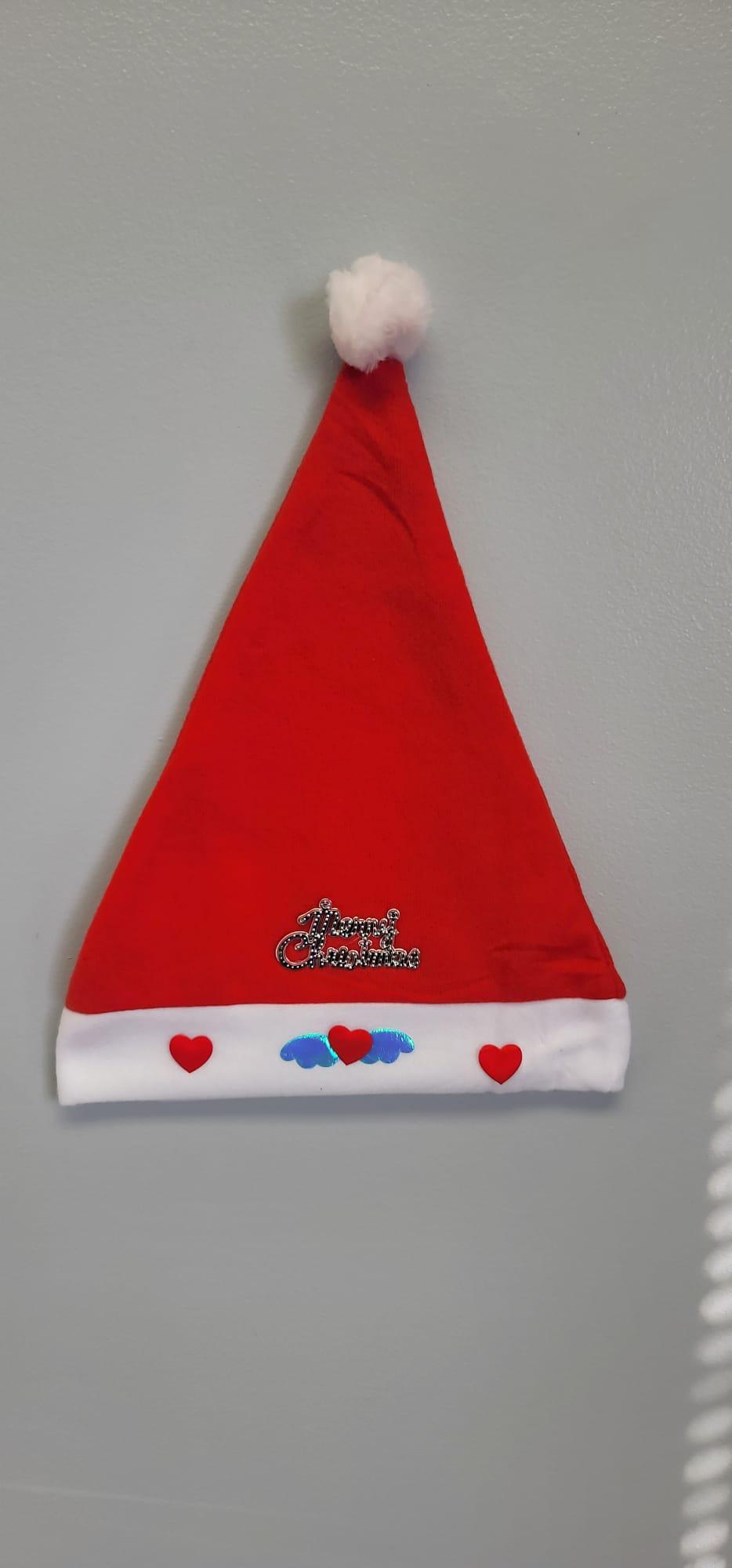Holiday Flashing Santa Hat