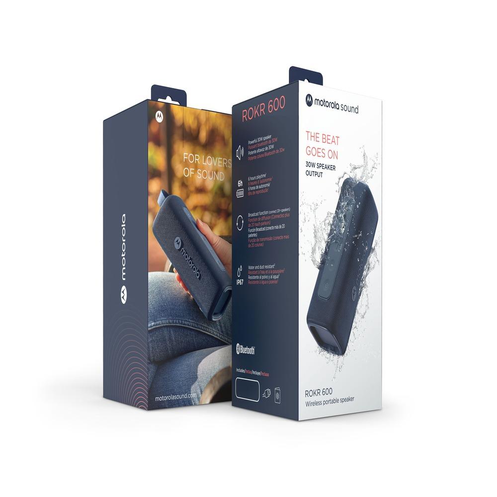 Motorola ROKR 600 This powerful 30W speaker-BLUE