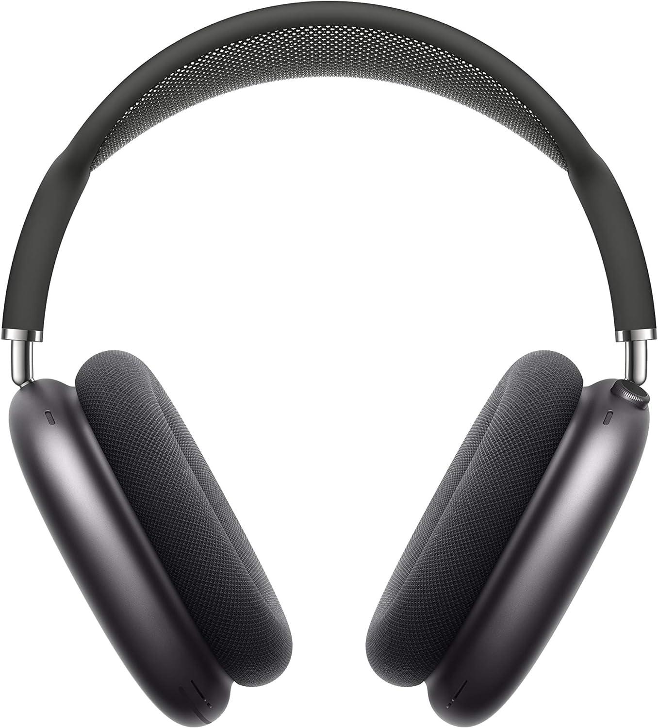 AirPods Max Wireless Over-Ear Headphones, Active Noise Cancelling, Transparency Mode, Personalized Spatial Audio, Dolby Atmos, Bluetooth Headphones for iPhone