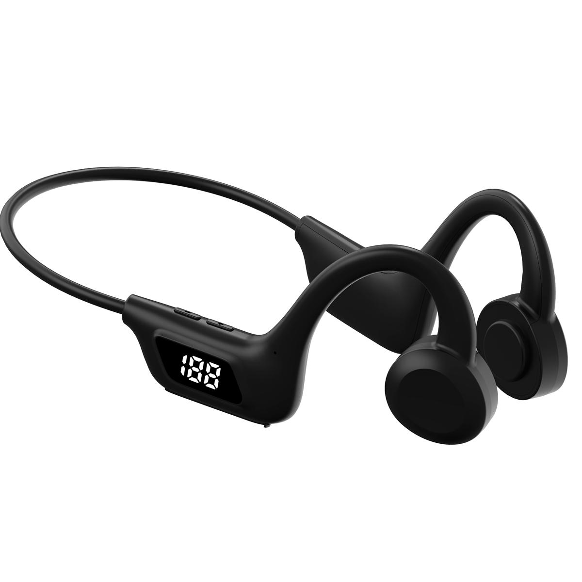 Wireless Sport Headphones Bluetooth Earbuds - Black
