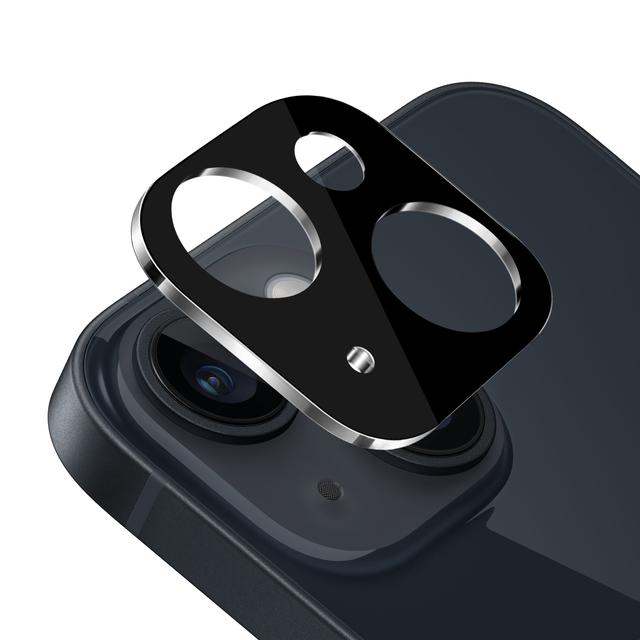 iPhone 14 Camera Lens Colored Edge Tempered(2.5D) - Black product