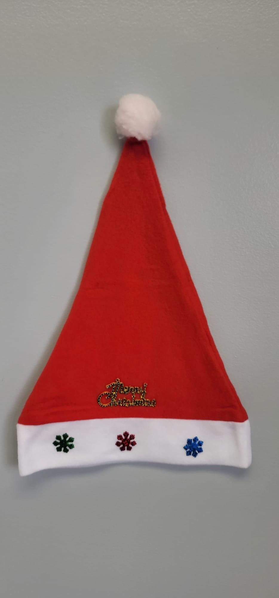 Holiday Flashing Santa Hat