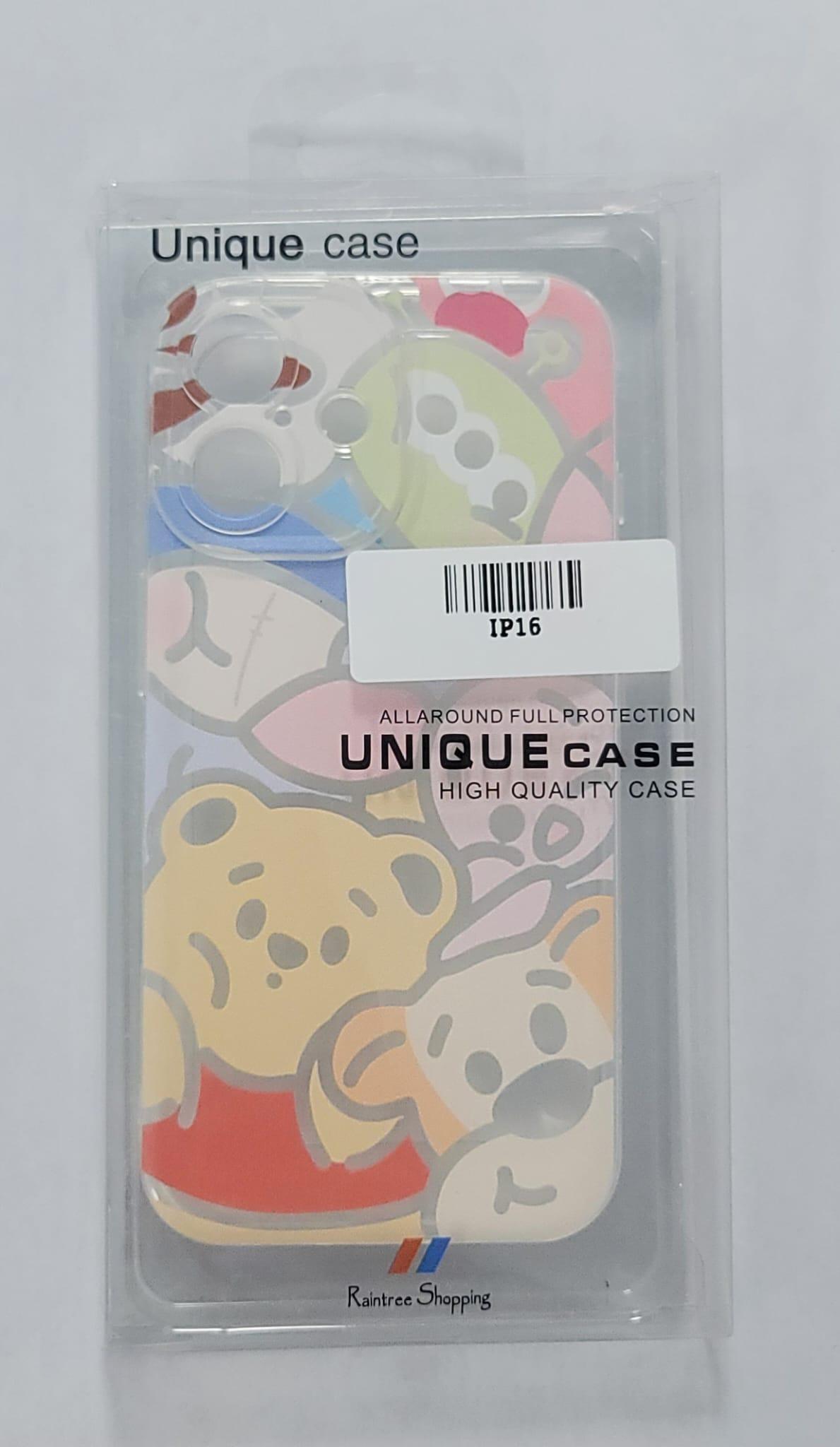 Color Pop Cartoon Friends – Soft Case for IP16