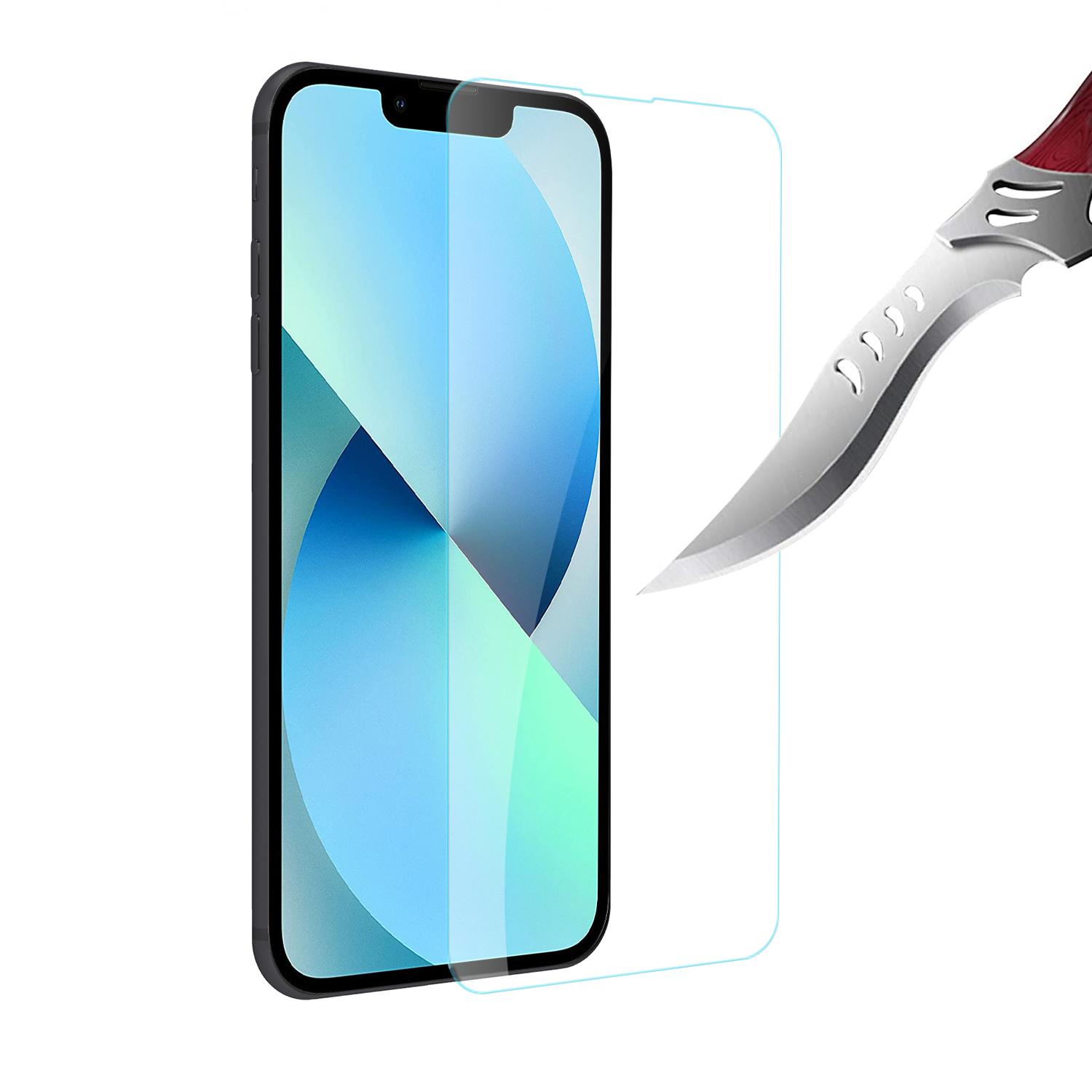 iPhone 13/13 Pro/14 Clear Tempered Glass