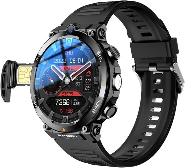 MiBoce Smart Watch for Men, All Network Communication Multifunctional Watch, with 1.52" Screen HD Dual Camera, Supports Video Calls, Heart Rate Monitor, Gifts for Men product