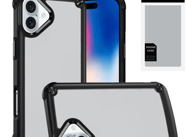 iPhone 16 6.1" CaseX Transparent Hybrid – Metal Buttons & Camera Guard product