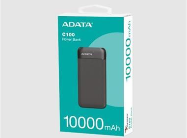 Adata C100 UL Certified Power Bank QC/PD 20W Fast Charging - BLACK product