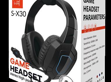 Game headset Parameters Stereo high powerbass - Black product
