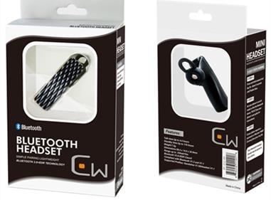 Bluetooth Headset with Volume Control BT619V in Black product