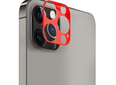 iPhone 13 6.1 Camera Lens Colored Edge Tempered(2.5D) - Red product