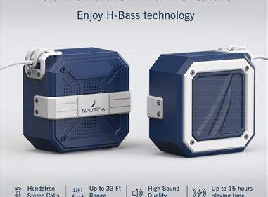 Nautica SP100 Bluetooth Portable Speaker-NAVYWHITE-8 product