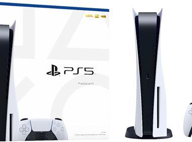 Sony Playstation 5 Disc Version PS5 Console - 4K-TV Gaming, 120Hz 8K Output, 16GB GDDR6, 825GB SSD, WiFi 6, Bluetooth 5.1 product