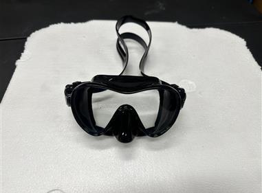 "AquaEdge" Professional Diving Mask – Jet Black product