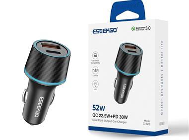 ESEEKGO C-52B 52.5W QC22.5W+PD30W Car Charger product