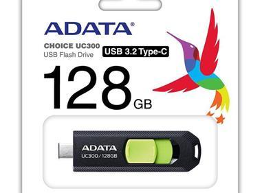 Adata UC300 Type-C USB Flash Drive 128GB-BLACK/GREEN product
