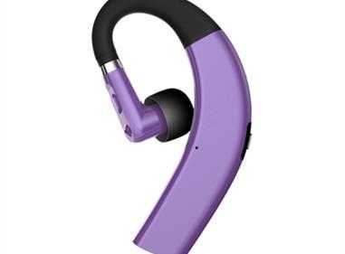 Sporty Bluetooth Earpieces with Microphone and Music 211S in Purple product