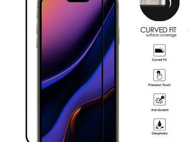 Apple iPhone 11/XRBlack edged Tempered Glass (Black) product